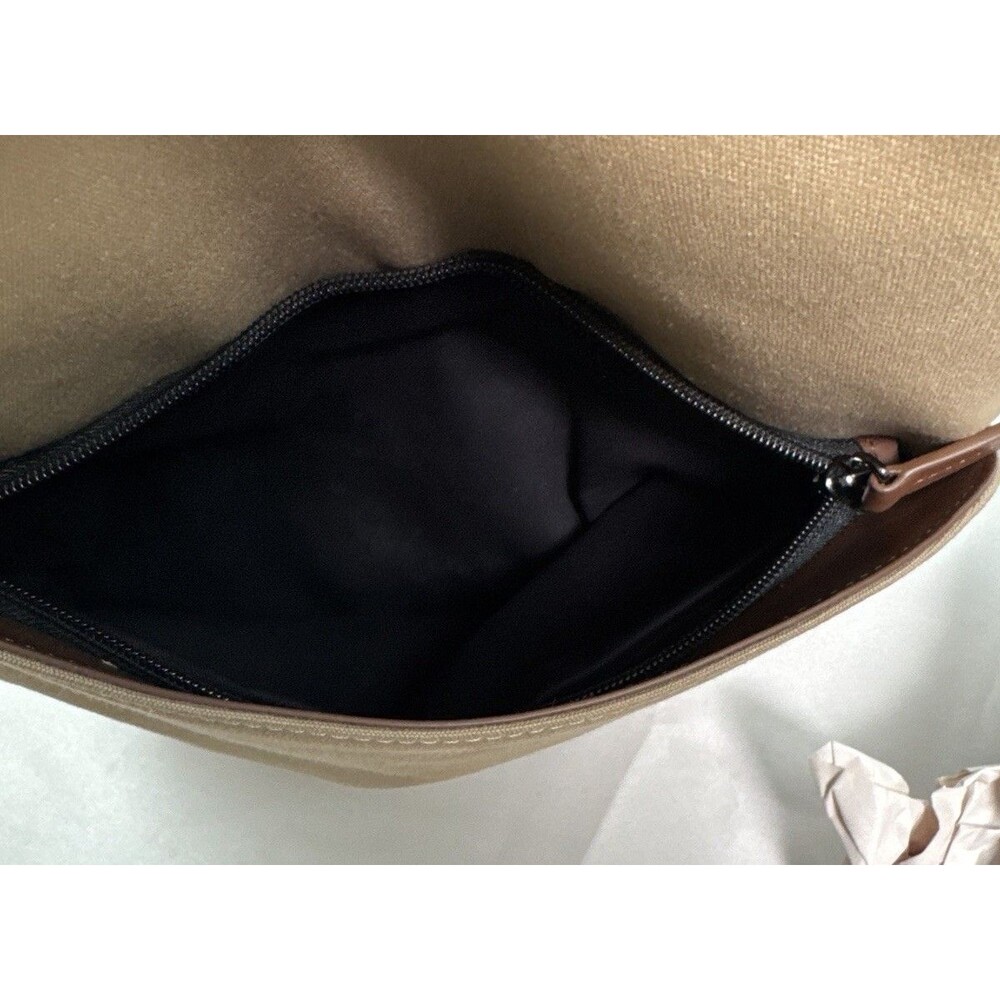 Ted Baker London $295 Xaden Cotton and Leather Backpack NWT - Picture 9 of 11
